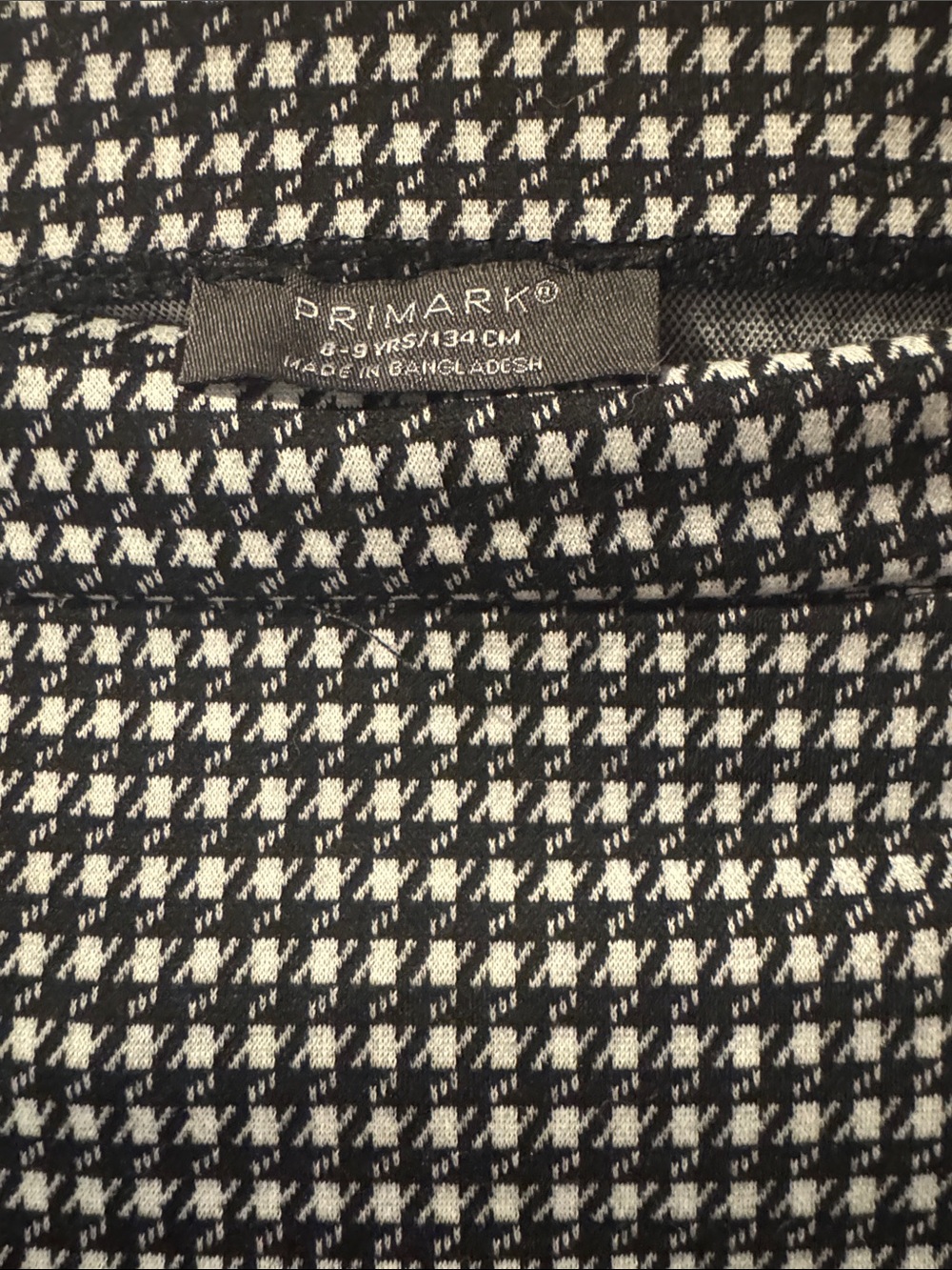 Primark Monochrome Houndstooth Blazer Jacket